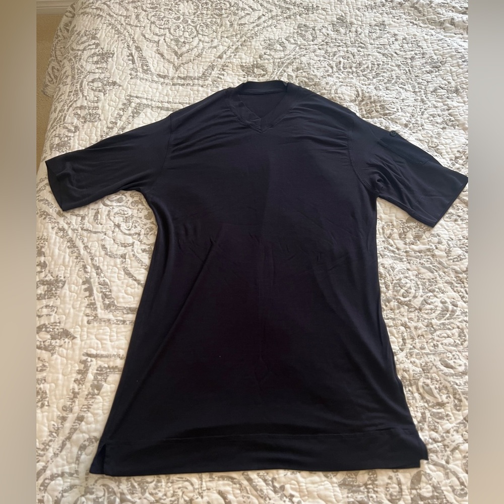 🌟 FREE 🌟 Shipping 📦 🌟 Francesco Smalto• silk men’s t-shirt 💯 silk